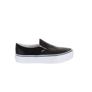 Vans Womens Classic Black Skateboarding Shoes Size 8.5 Medium (B, M) Platform